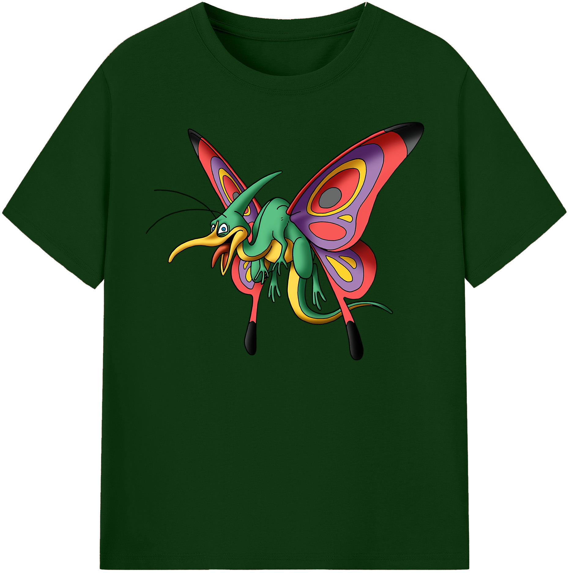 （画像用） ドラゴンクエスト Doragon Kuesuto Dragon Quest 綿100％半袖Tシャツ（フロントプリント）